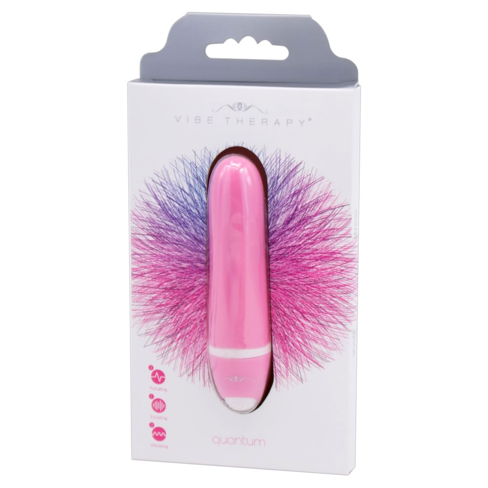 Vibe Therapy Quantum Dildo Vibrator Pink - Billede 2