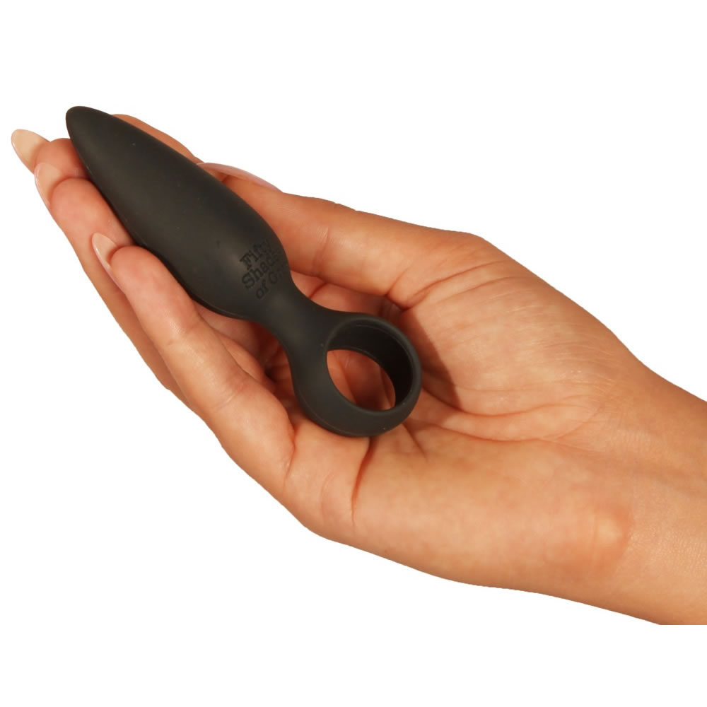 Something Forbidden Analplug - Fifty Shades of Grey Sort - Billede 3