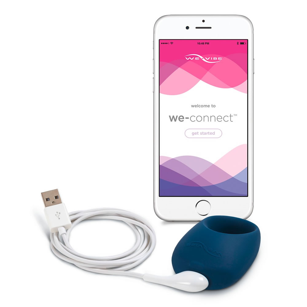 We-Vibe Pivot Penisring Blå - Billede 4