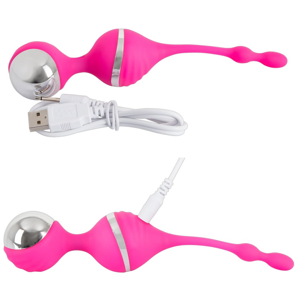 Sweet Smile Bækkenbundskugler med Vibrator Pink - Billede 4