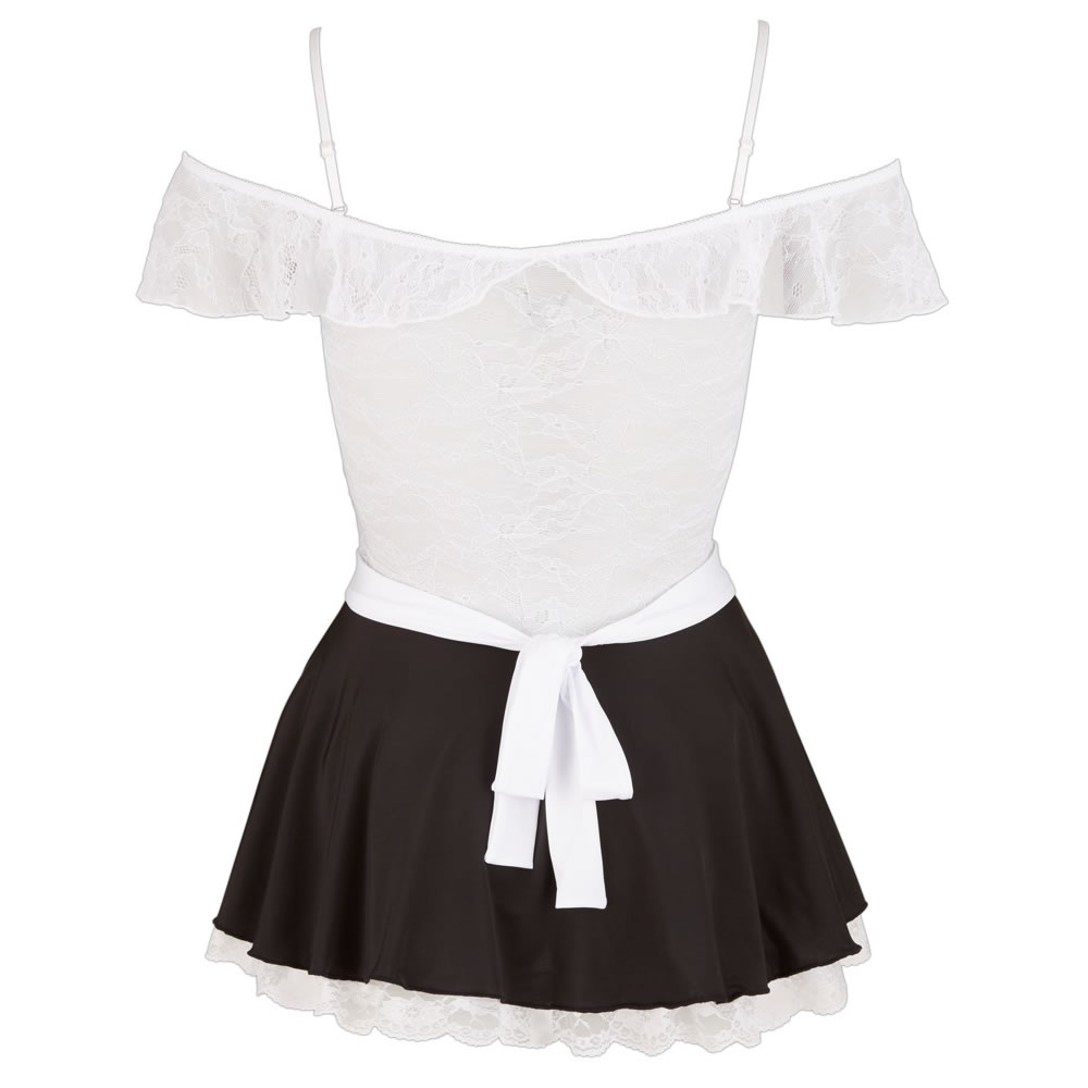 Stuepige kostume med Blondetop - Billede 4