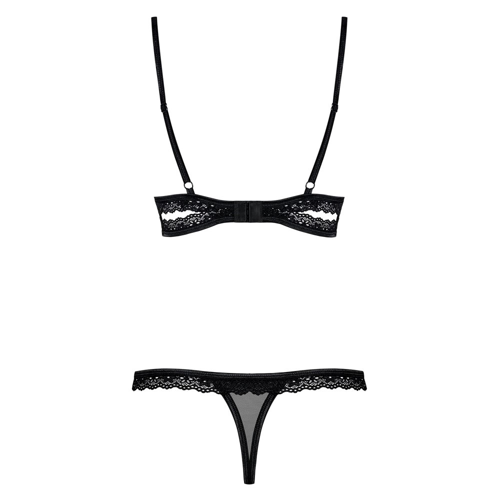Obsessive BH sæt med Smukke Blondekanter L/XL - Billede 4