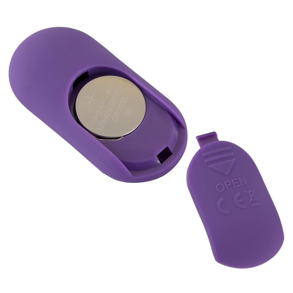 Smile Panty Vibrator Klitoris Stimulator Lilla - Billede 4