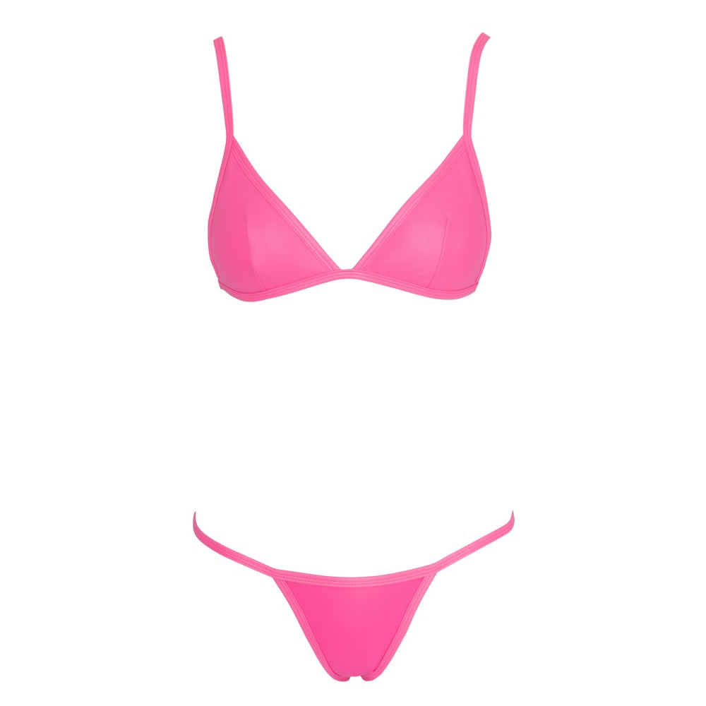 Wetlook Bikini i Pink - Billede 9