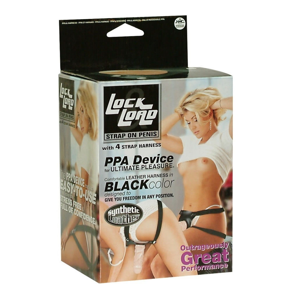 Lock Load Strap-on Dildo Penis Hudfarve - Billede 2