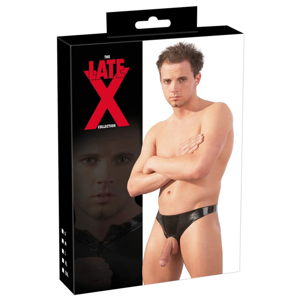 Latex Showmaster Herretrusse Onesize (S-L) - Billede 2