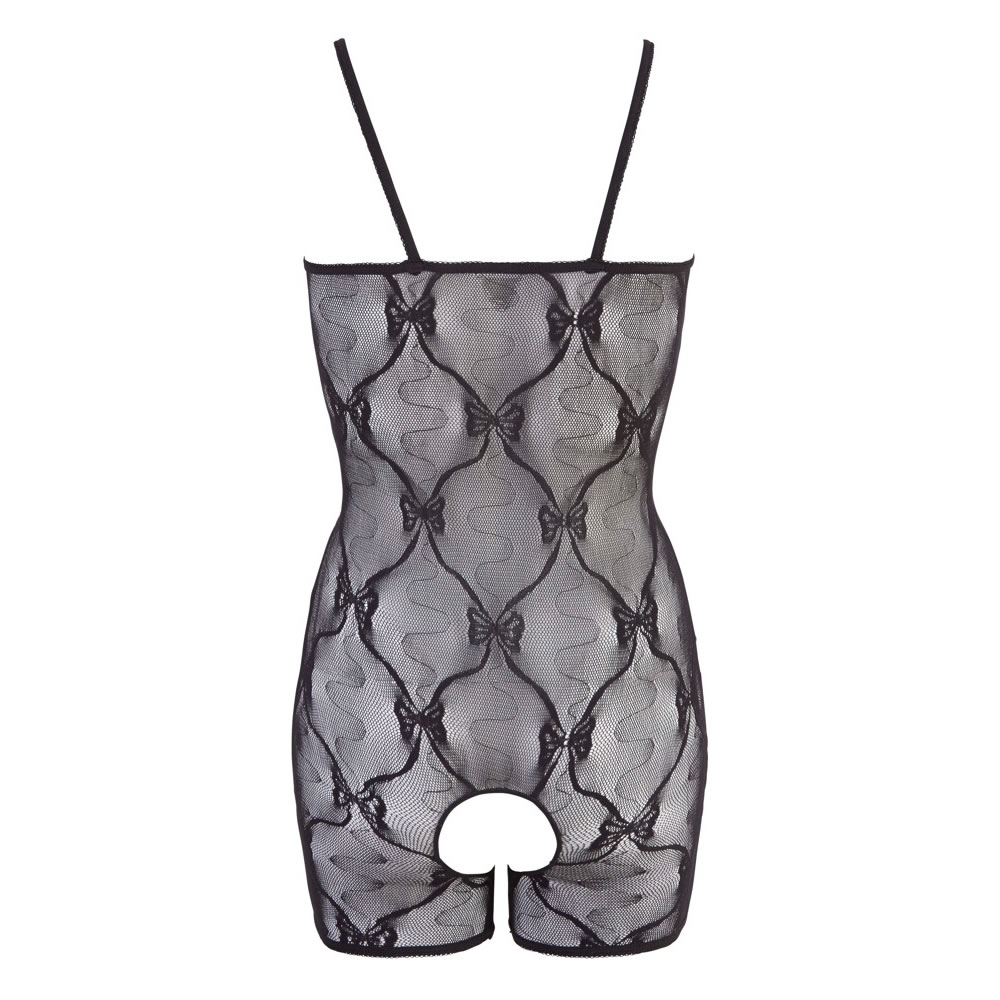 Sort Kort Blonde Catsuit - Billede 4
