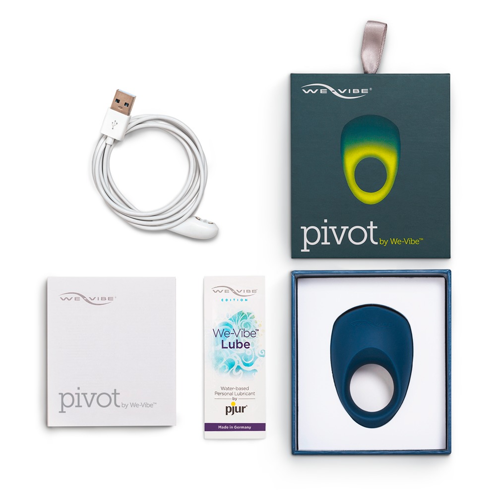 We-Vibe Pivot Penisring Blå - Billede 5
