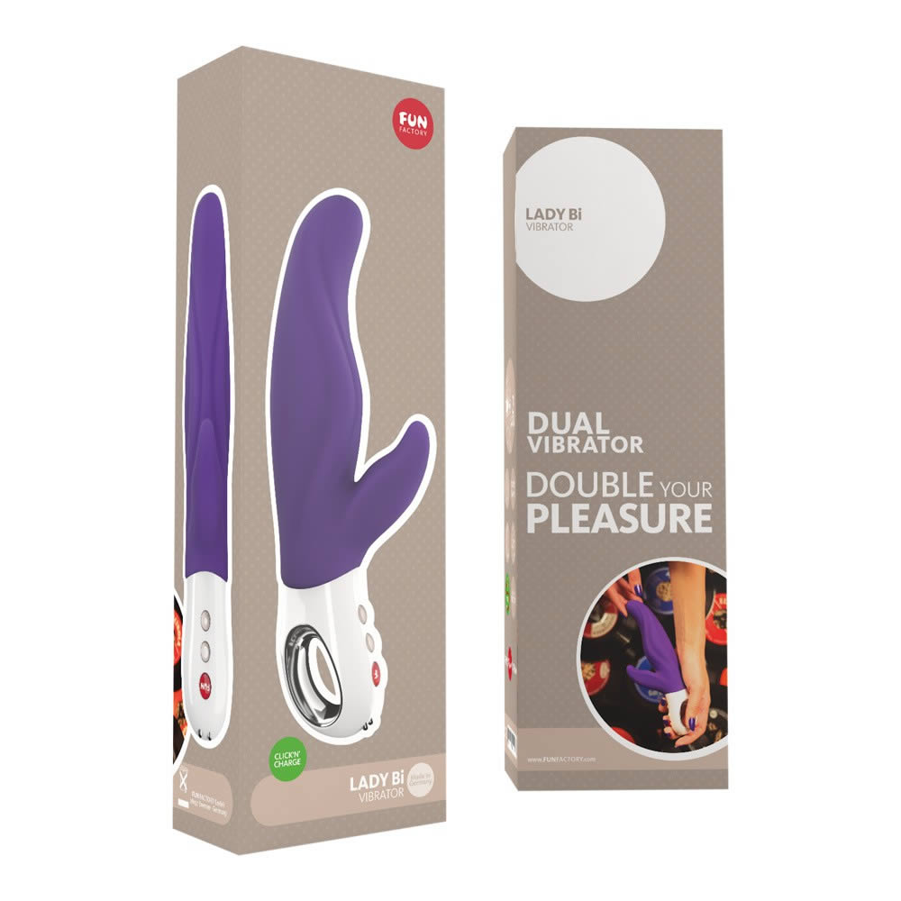 Fun Factory Lady Bi Vibrator med Klitoris Stimulator - Billede 5