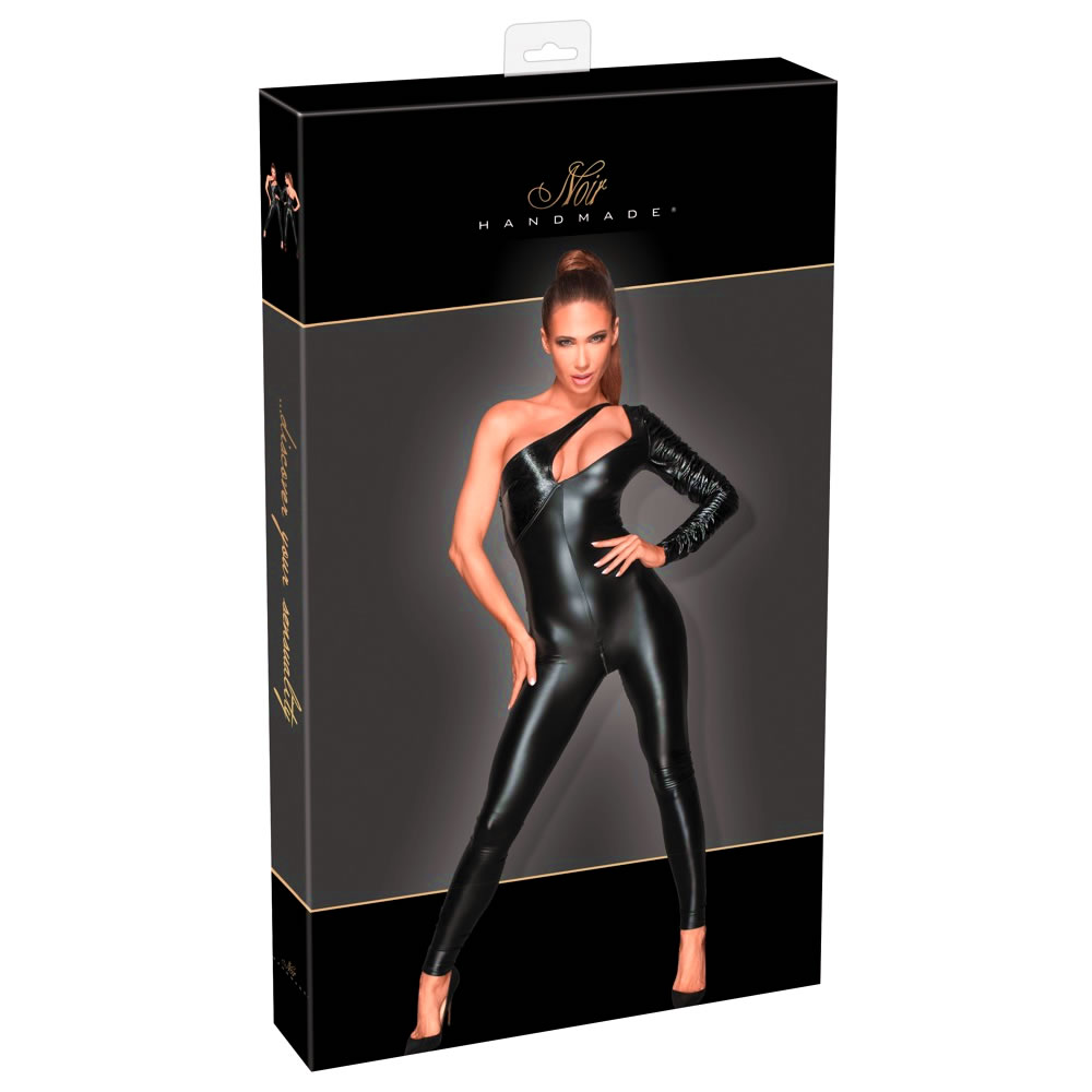 Noir Jumpsuit af Wetlook & Læderlook - Billede 2