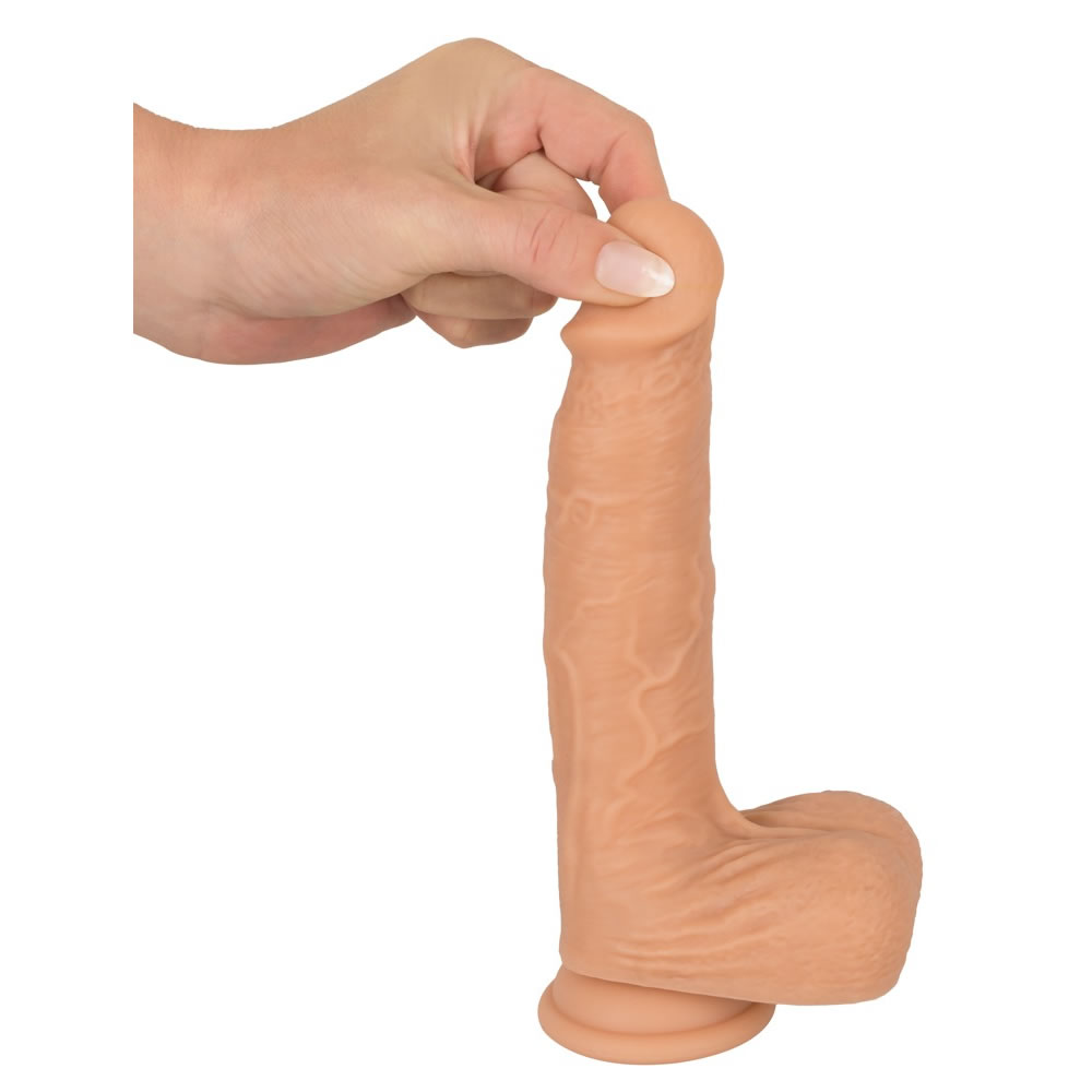 Natural Thrusting Vibe Støde Vibrator Med Trådløs Fjernbetjening Hudfarve - Billede 5
