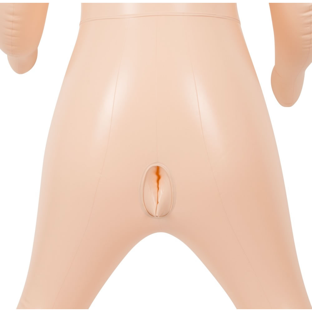 Lolitadukke Cum Swallowing Tessa med 3D ansigt Naturlig str. - Billede 5