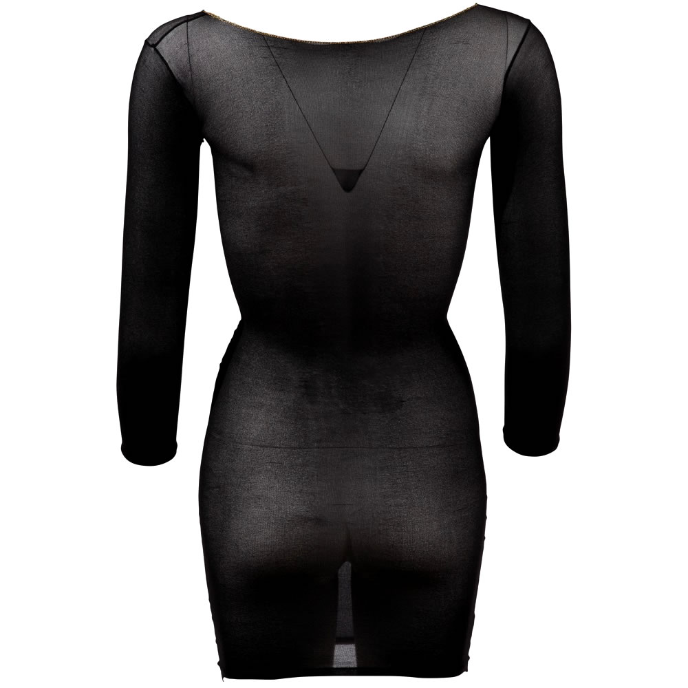 Nylon Minikjole i Sort Onesize (S-L) - Billede 5