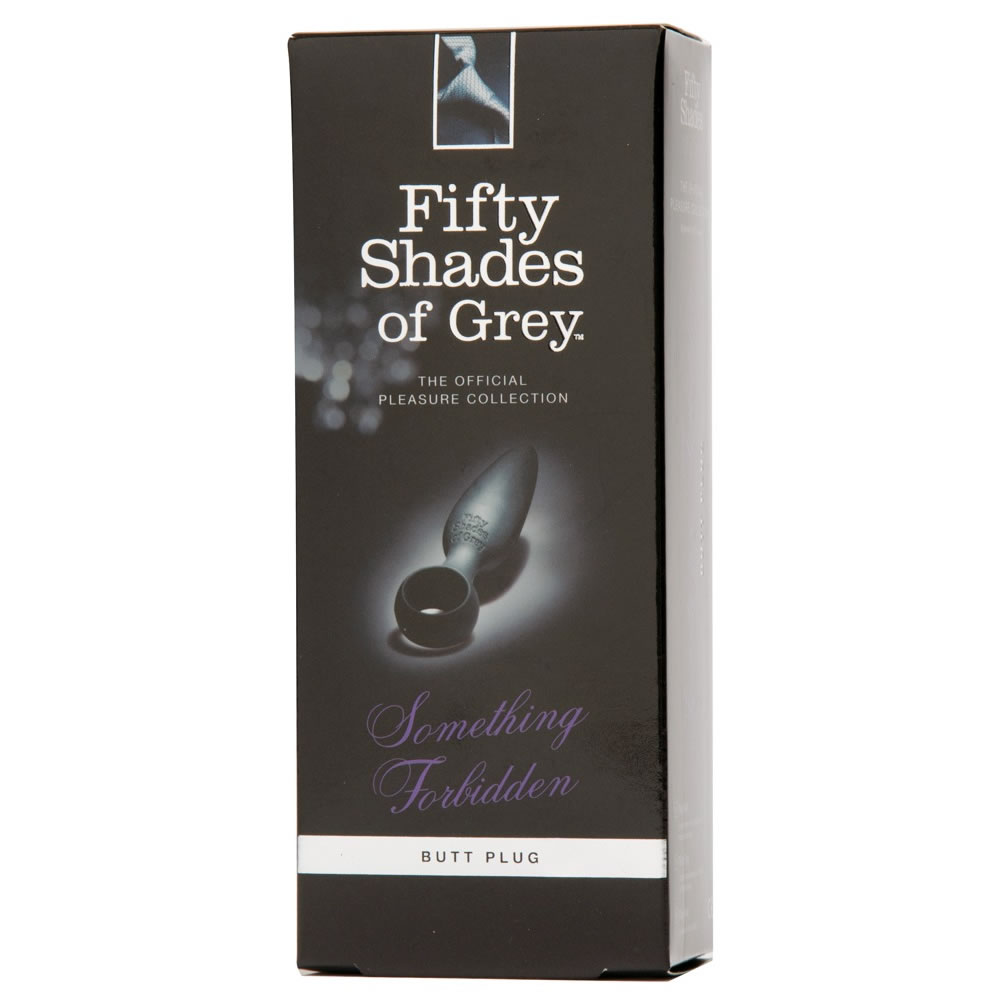 Something Forbidden Analplug - Fifty Shades of Grey Sort - Billede 2