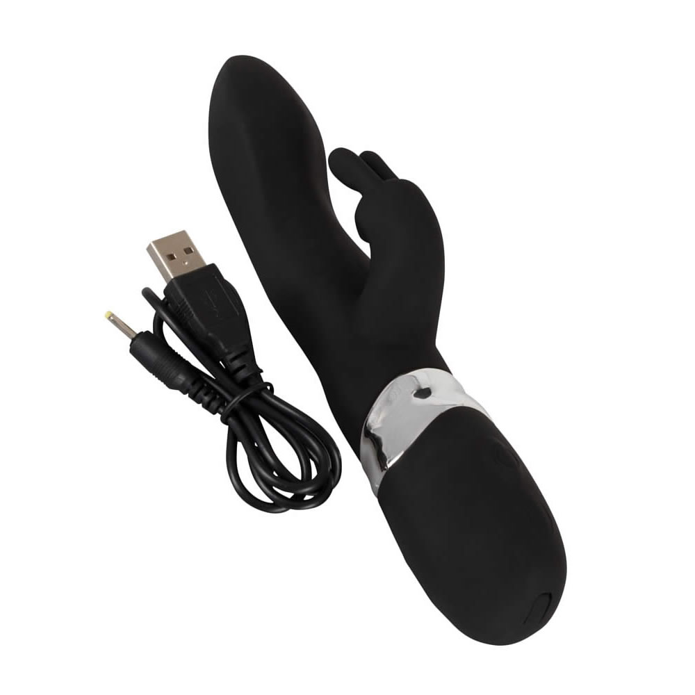 Sweet Smile Blacky Vibrator med Klitorisstimulator Sort - Billede 5