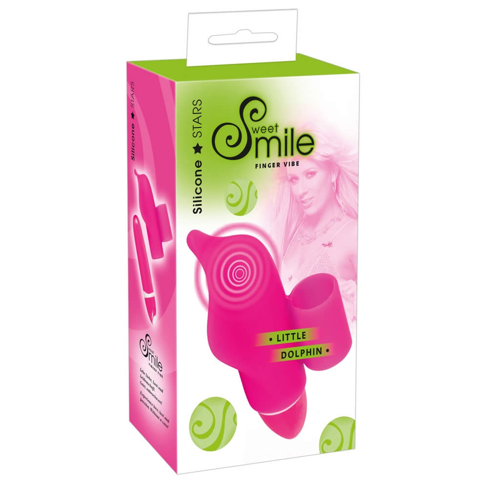 Little Dolphin Finger Vibrator Pink - Billede 2