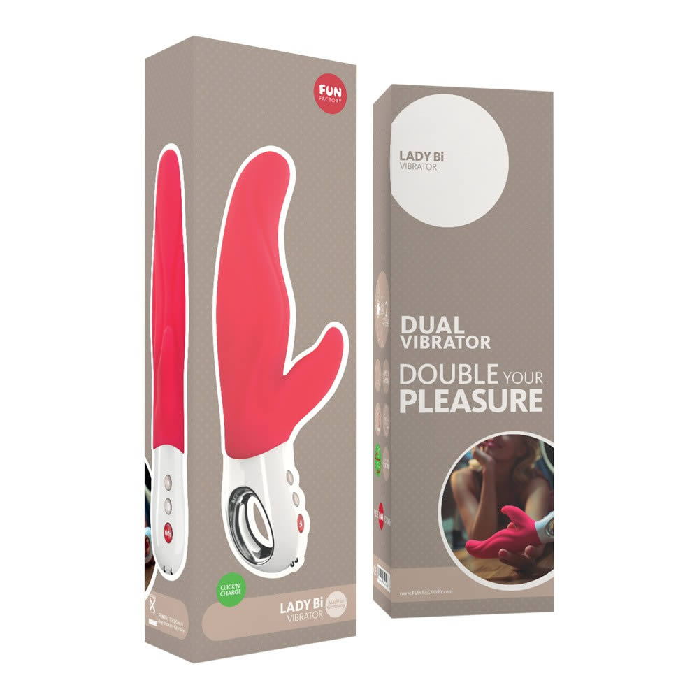 Fun Factory Lady Bi Vibrator med Klitoris Stimulator - Billede 11