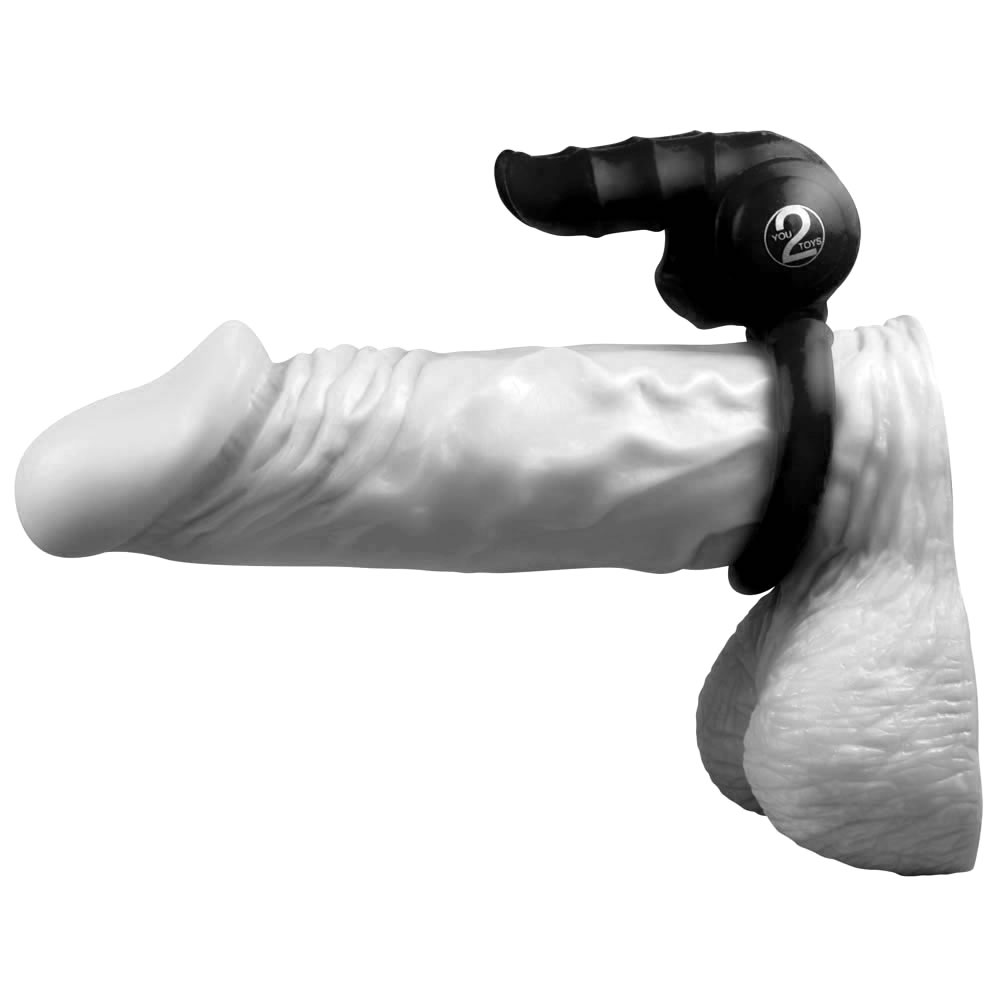 Taurus Vibrator Penisring Sort - Billede 6
