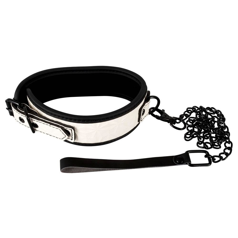 Bondage Halsbånd med Metal Line - Billede 17
