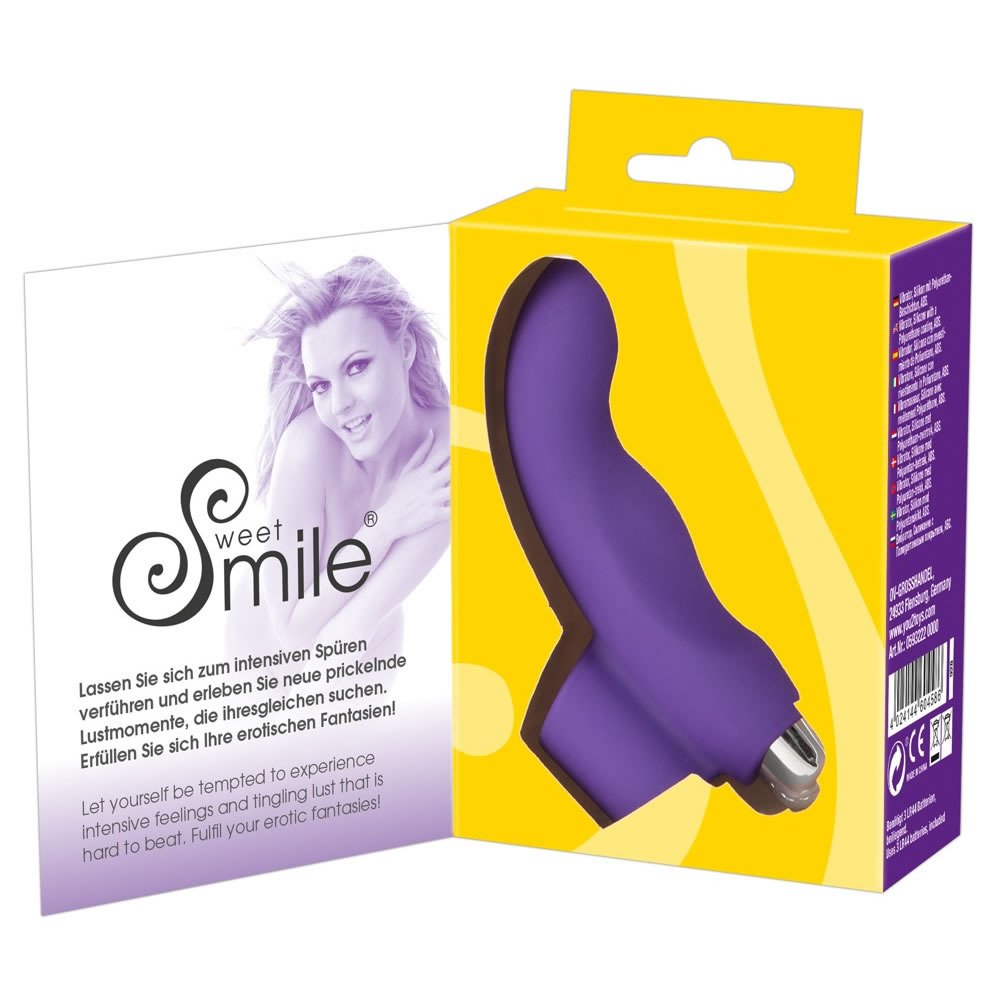 Sweet Smile Finger Vibrator Lilla - Billede 6