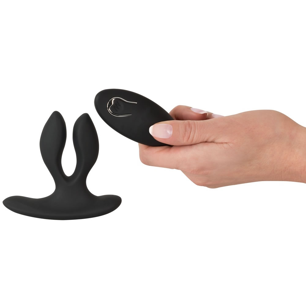XOUXOU Expander Anal Plug med Vibrator og Trådløs Fjernbetjening Sort - Billede 6