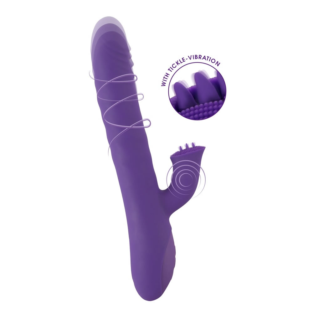 Sweet Smile Perle Vibrator med Stød og Rotation Lilla - Billede 6
