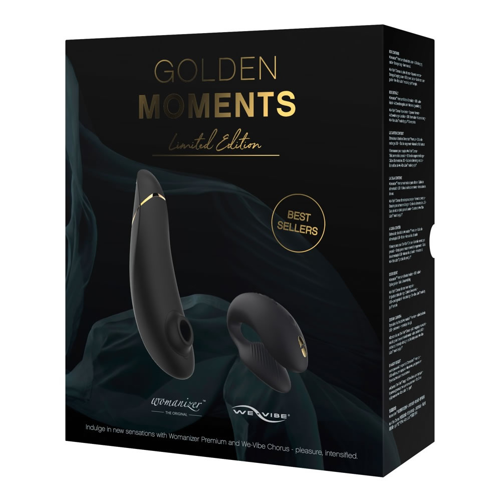 Womanizer Golden Moments med We-Vibe Chorus Par Vibrator Sort / Guld - Billede 2