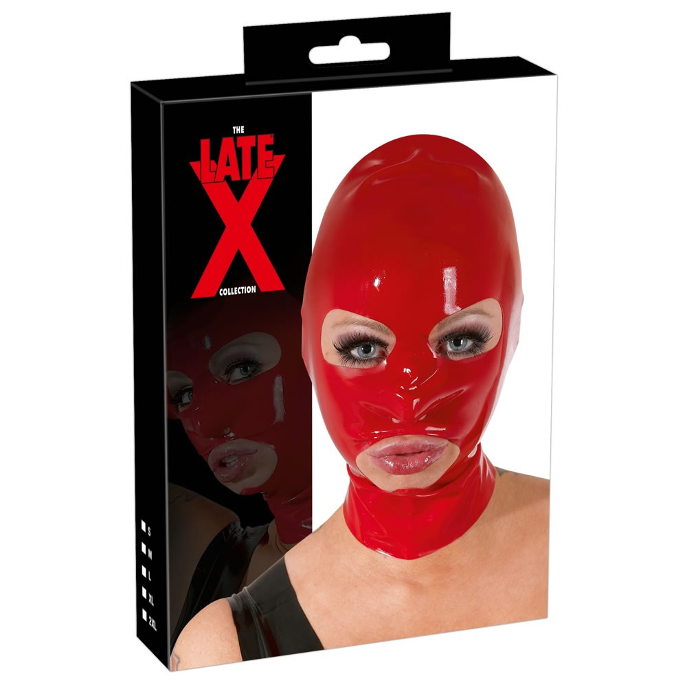 Latex Maske Sort - Billede 3