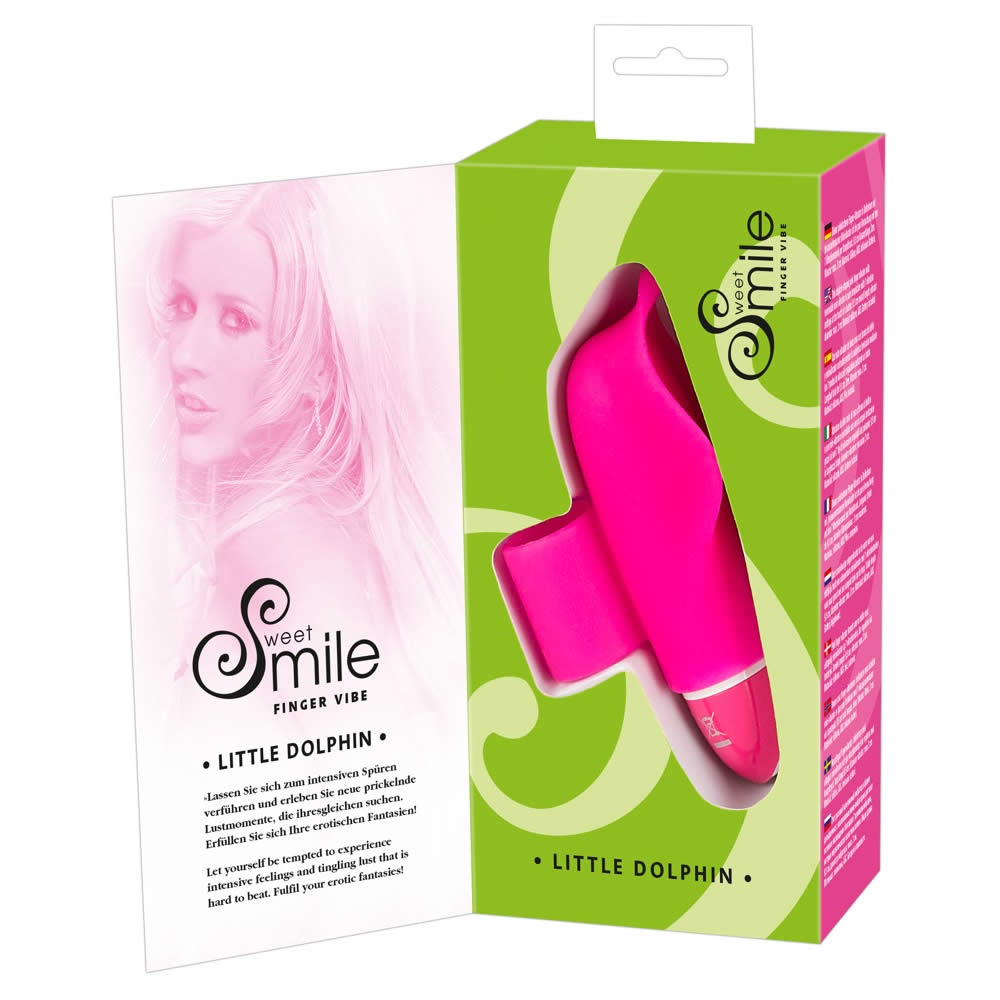 Little Dolphin Finger Vibrator Pink - Billede 5