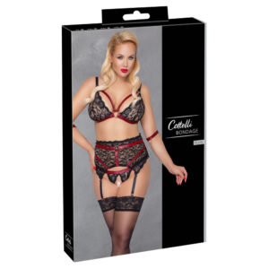 Plus Size Bondage Blonde Lingeri Sæt