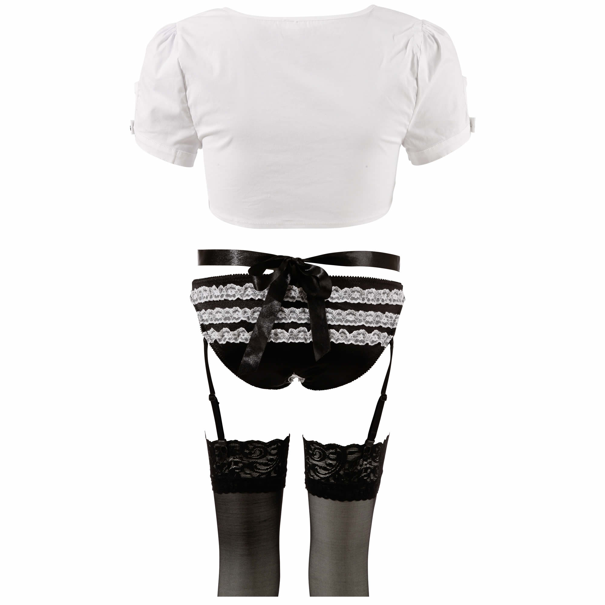 Stuepige kostume French maid - Billede 7