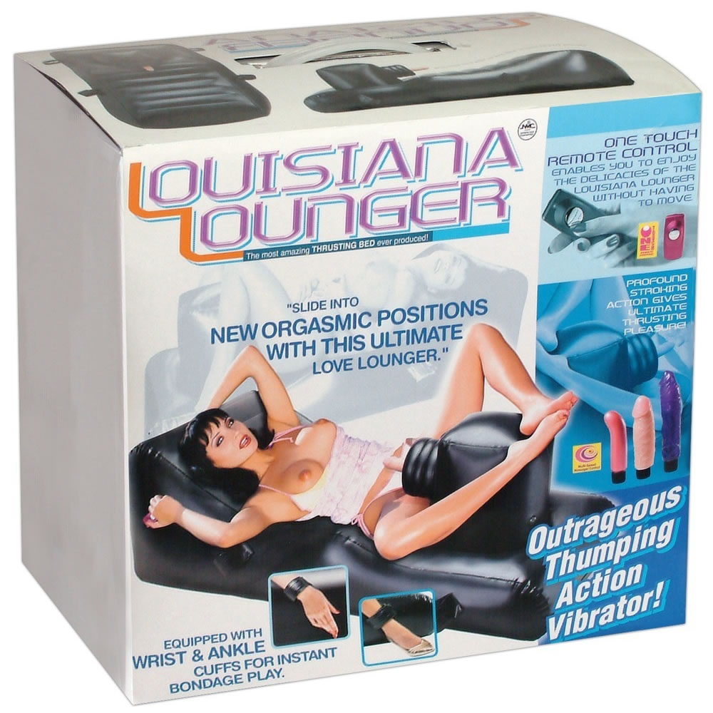 Louisiana Lounger Sexmaskine Sort - Billede 2