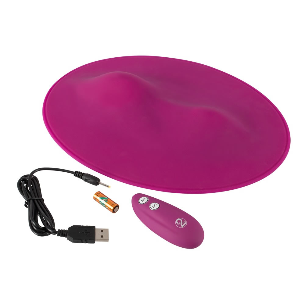 Vibe Pad Vibropude til Vagina & Anus med Fjernbetjening Lilla - Billede 8