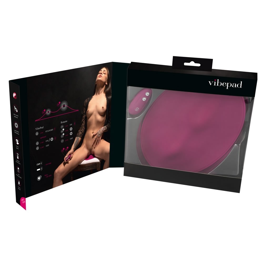 Vibe Pad Vibropude til Vagina & Anus med Fjernbetjening Lilla - Billede 9