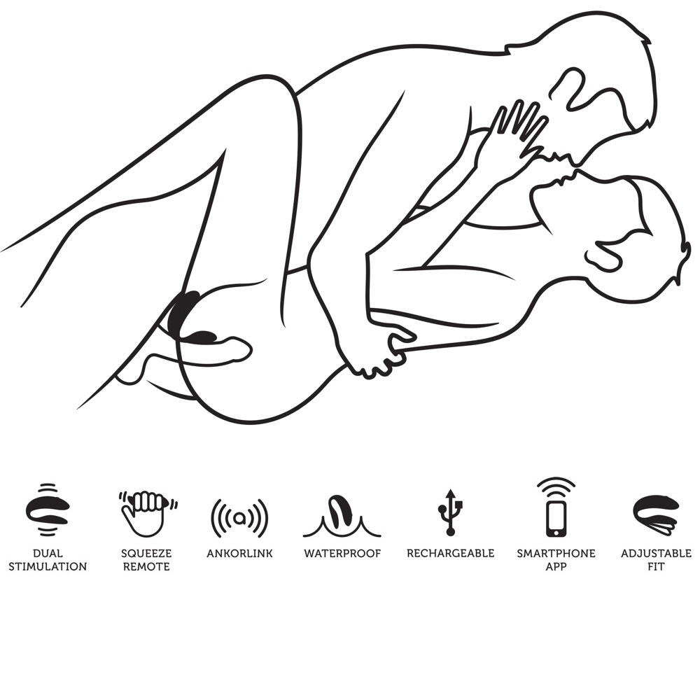 We-Vibe Chorus Par Vibrator med Fjernbetjening & App - Billede 6