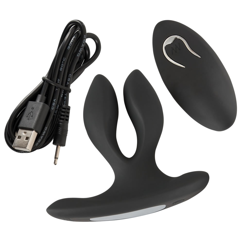 XOUXOU Expander Anal Plug med Vibrator og Trådløs Fjernbetjening Sort - Billede 10