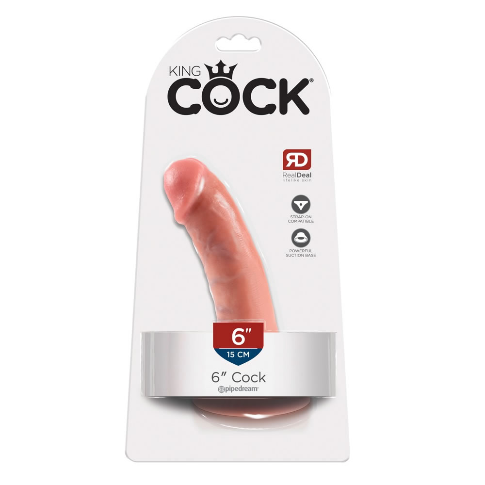 King Cock 6 Inch Dildo - Billede 2