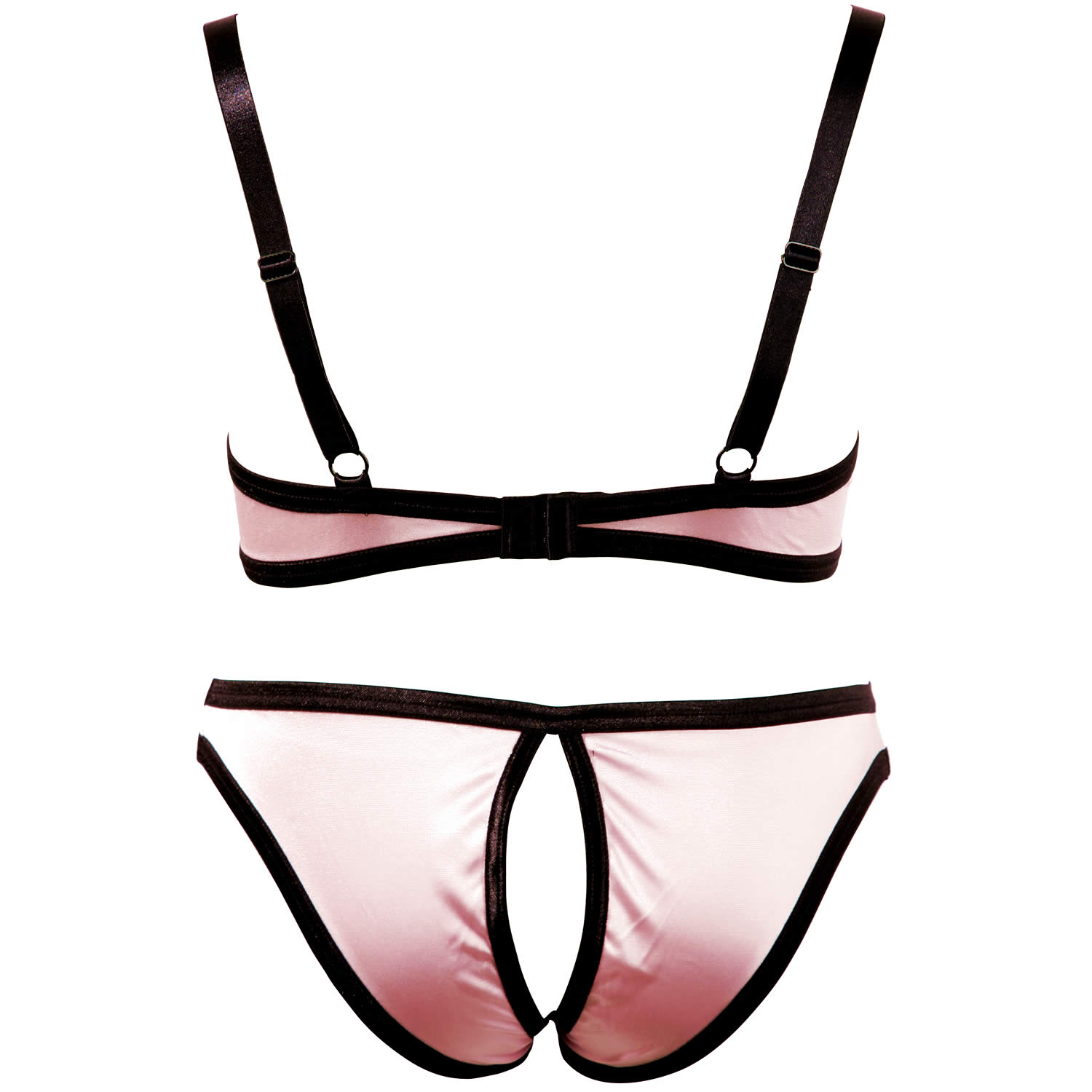BH og Trusser Rose med 1/4 BH - Billede 20