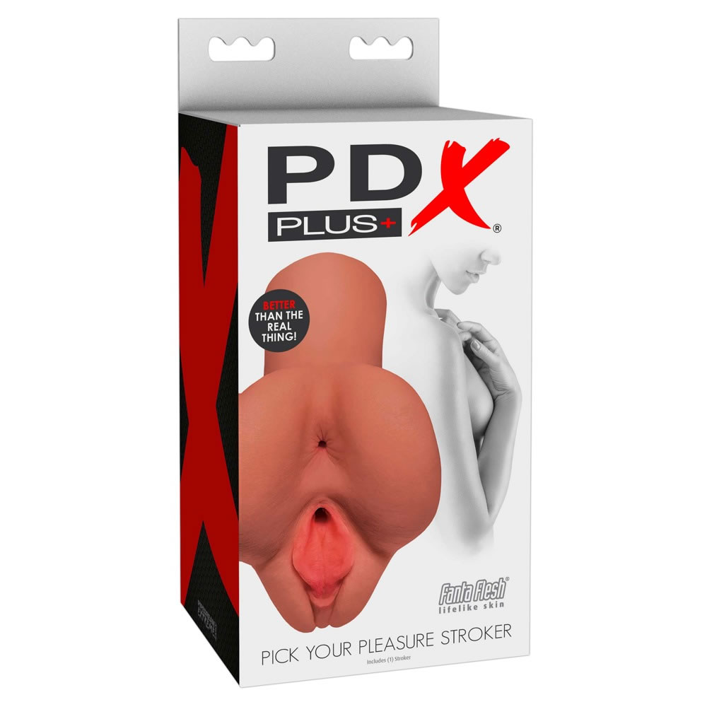 PDX Plus Pick Your Pleasure Stroker Vagina og Anal Masturbator - Billede 22