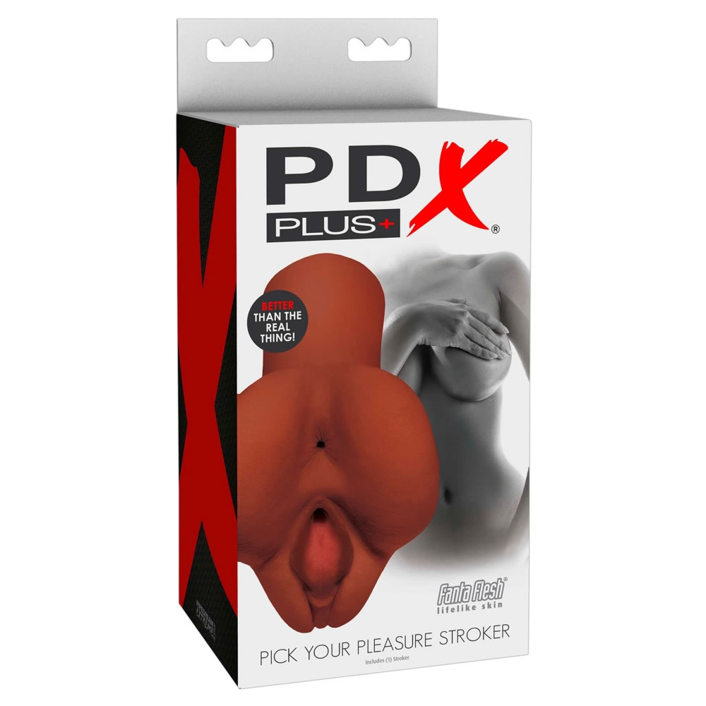 PDX Plus Pick Your Pleasure Stroker Vagina og Anal Masturbator - Billede 23