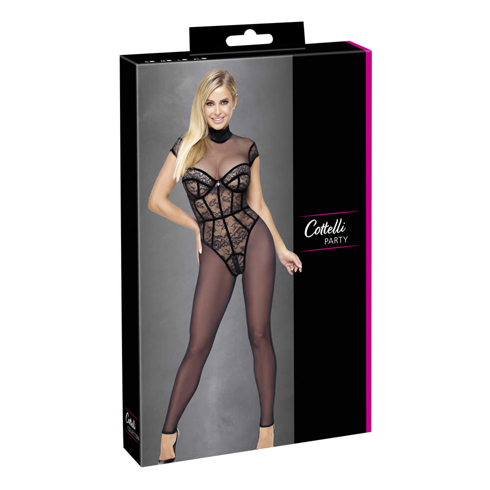 Nylon og Blonde Jumpsuit med Body Design