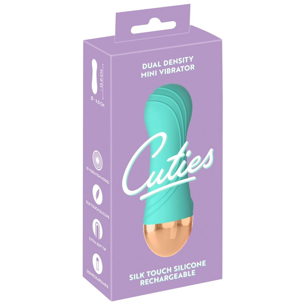 Cuties Dual Density Mini Vibrator Grøn