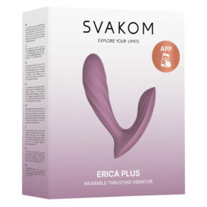 Svakom Erica Plus Trussevibrator med Stødefunktion Lilla